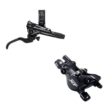 Load image into Gallery viewer, Shimano Deore XT Hydraulic Brake Lever BL-M8100 (Right) with Brake Caliper BR-M8100 (Rear)-Metal Pads
