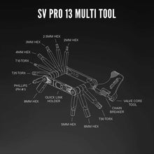 Load image into Gallery viewer, Lezyne Multi Tool SV Pro 13 Silver