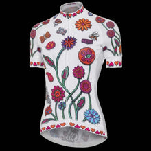Load image into Gallery viewer, Cycology Boho Womens Cycling Jersey (White)