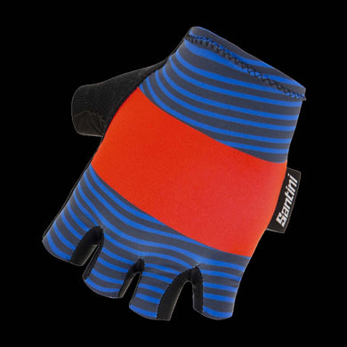 Santini Nibali Sqaulo Gloves (Print)