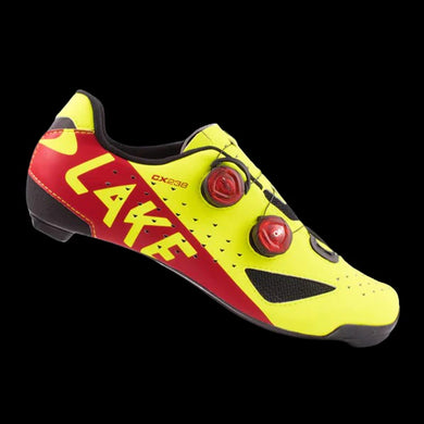 Lake CX 238 Hiviz Yellow/ Red