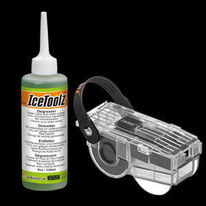 Icetoolz Chainscrubber and Degreaser Combo