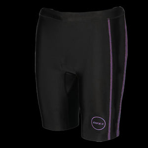 Zone3 Womens Activate Shorts (Black Purple) (change colour to purple)