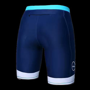 Zone3 Womens Lava Long Distance Trishort (Navy White Teal)