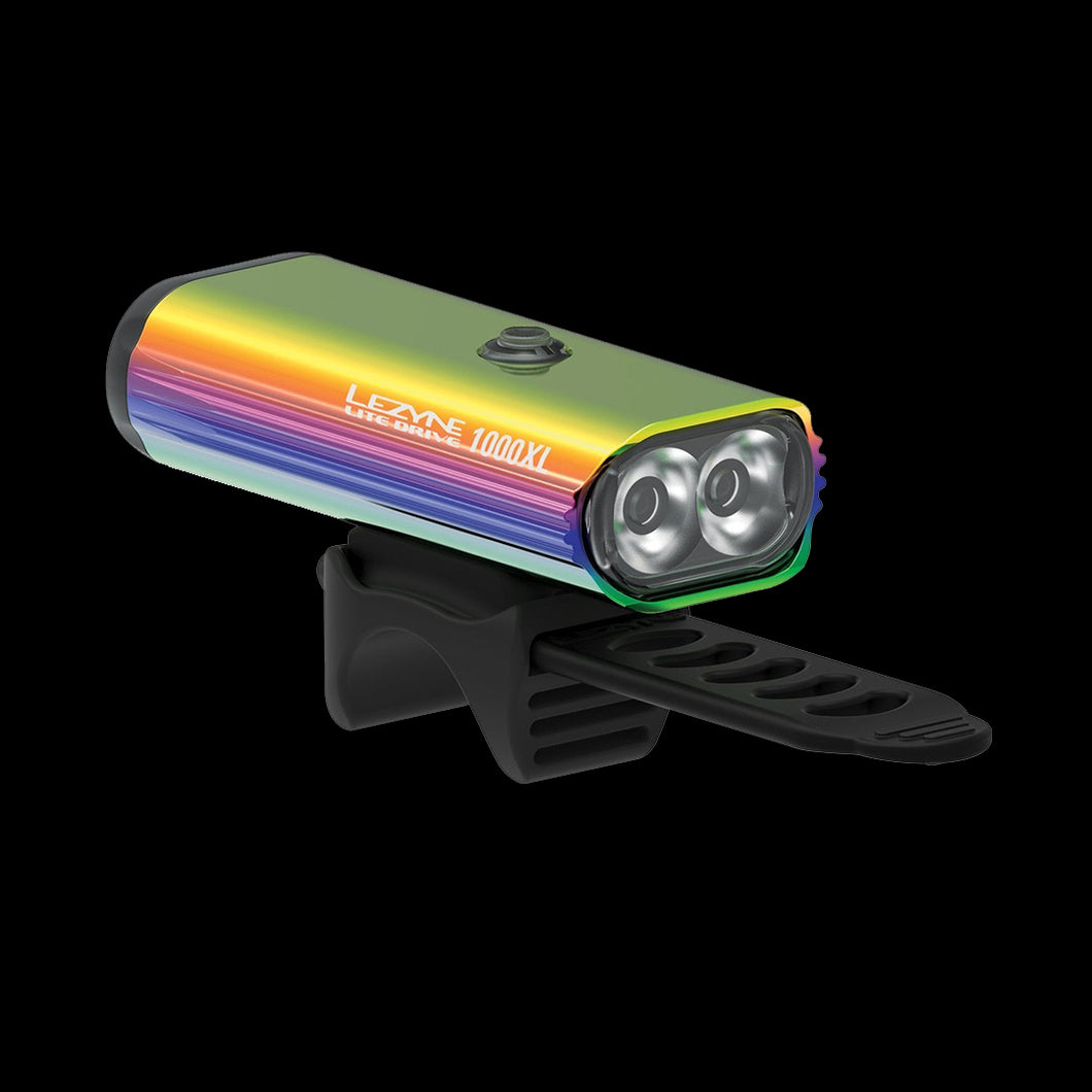 Lezyne Lite Drive 1000XL Front Light Neo Metalic