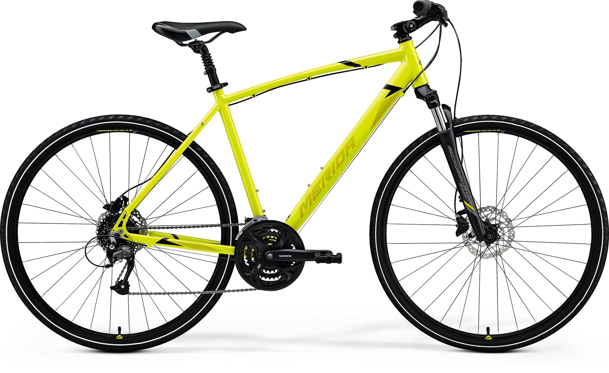 Merida Crossway 40 D Light Lime Olive Black