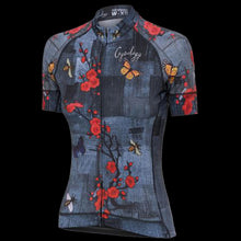 Load image into Gallery viewer, Cycology Lamour Womens Cycling Jersey Blue