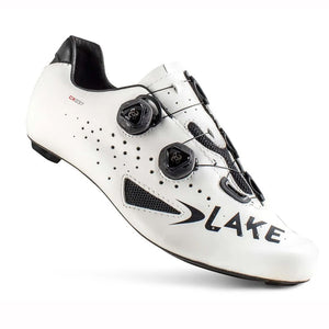 Lake CX237-X Cycling Shoes (White Black)