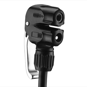 Lezyne Macro Drive Floor Pump Matt Black Dual