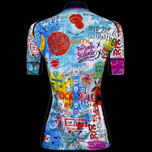 Load image into Gallery viewer, Cycology Rock &amp; Roll Womens Cycling Jersey-White