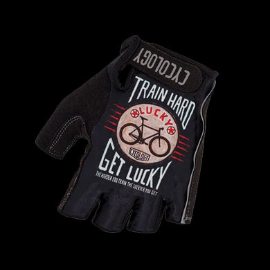 Cycology Train Hard Get Lucky Cycling Gloves