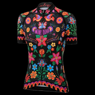 Cycology Frida (Black) Women's Jersey- Best Cycling Jersey In India