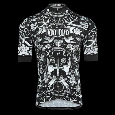 Cycology Velo Tattoo Men's Jersey- Best Cycling Jersey In India