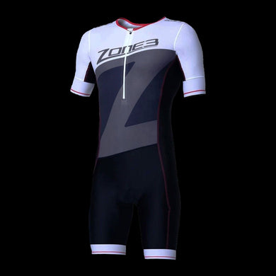 Zone3 Men Lava Trisuit SS Black/Red