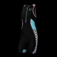 Load image into Gallery viewer, Zone3 Women&#39;s Activate Plus Trisuit- Zebra Fly