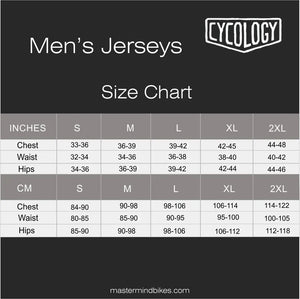 Cycology Linked In (Black) Mens Cycling Jersey