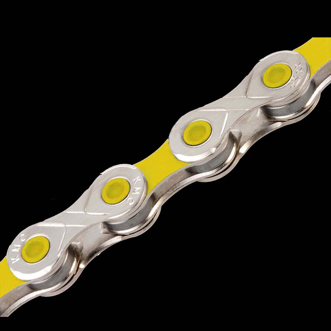 Yellow store bike chain