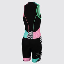 Load image into Gallery viewer, Zone3 Women&#39;s Activate Plus Trisuit- Zebra Fly